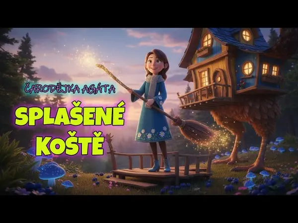 Čarodějka Agáta a splašené koště (audiopohádka)