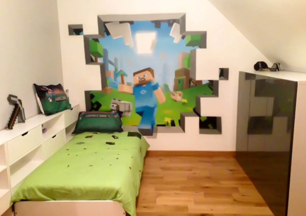 Dětský pokoj Minecraft
