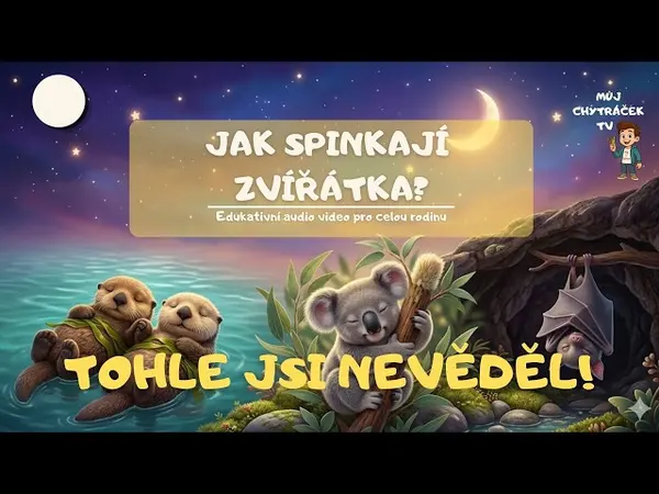 Jak spinkají zvířátka? (česká audio pohádka)
