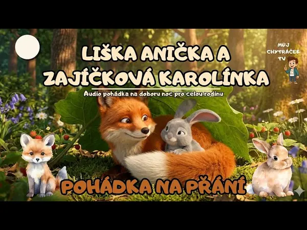 Liška Anička a Zajíčková Karolínka (audiopohádka)