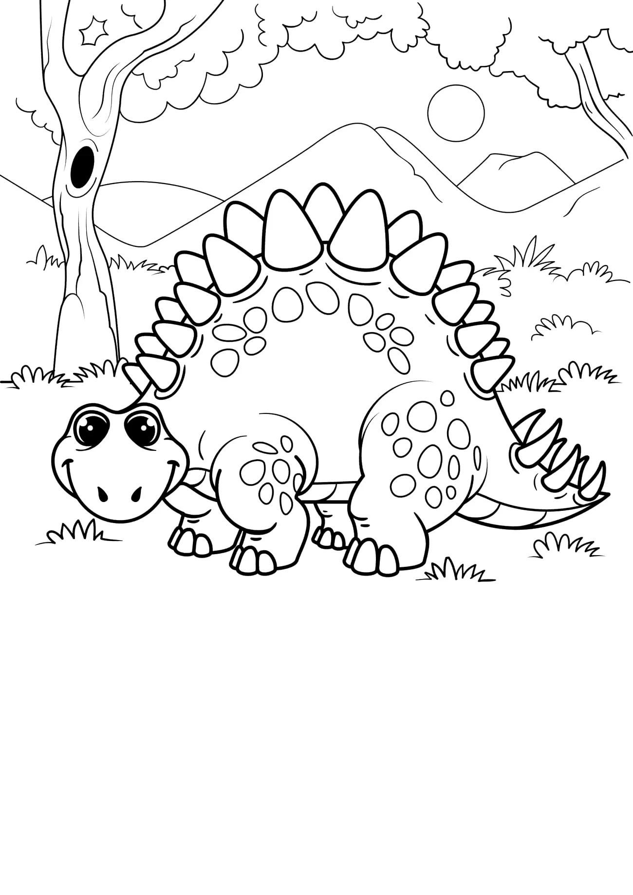 Omalovánka - Dinosaurus - 16