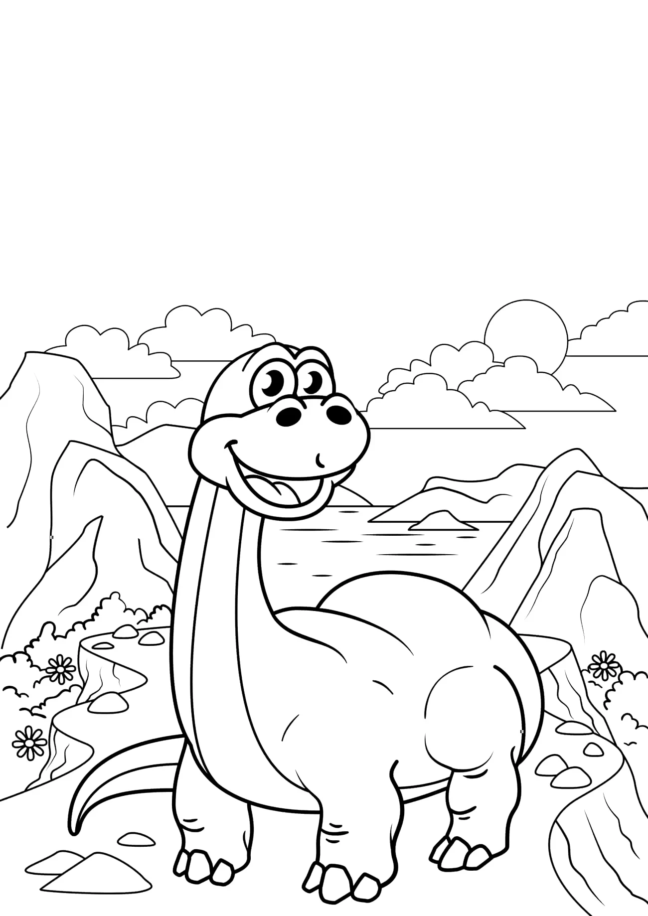 Omalovánka - Dinosaurus - 17