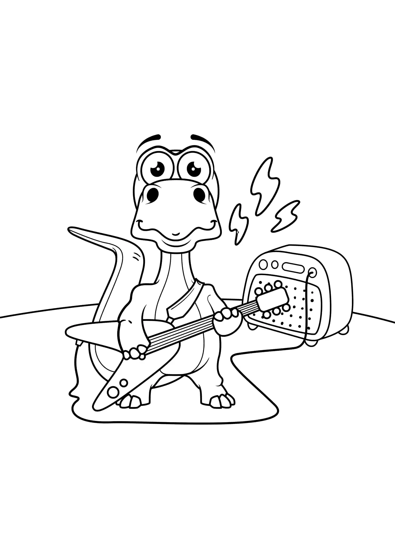 Omalovánka - Dinosaurus - 18