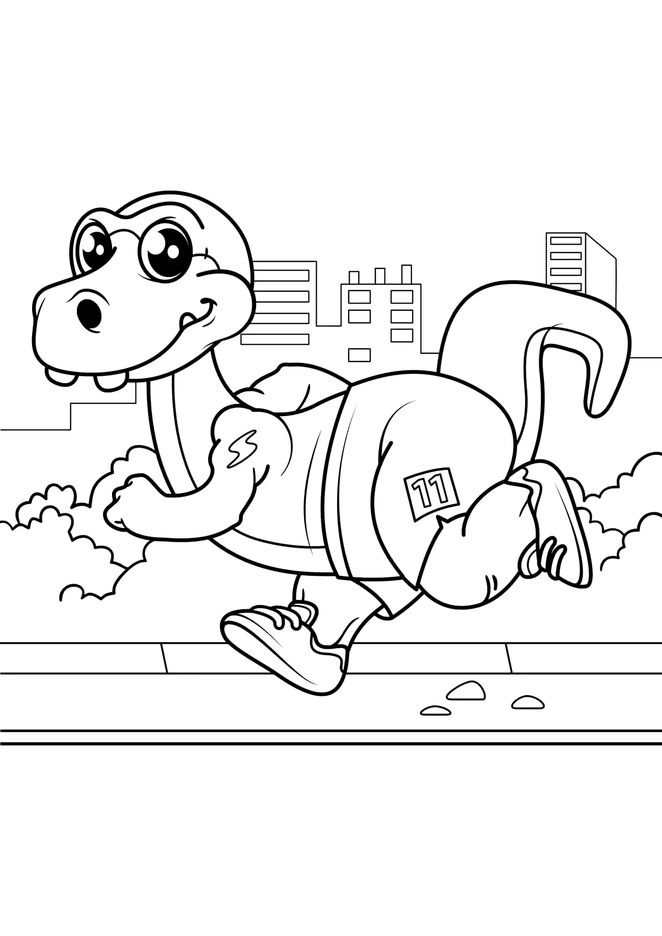 Omalovánka - Dinosaurus - 19