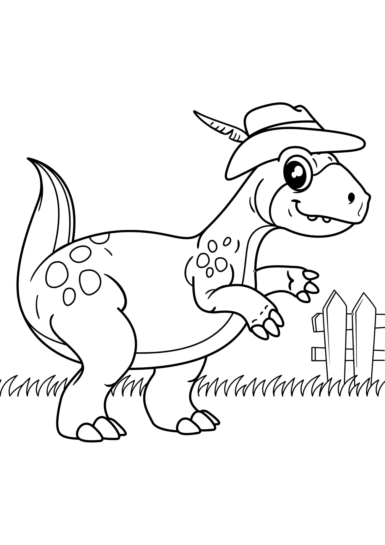 Omalovánka - Dinosaurus - 6