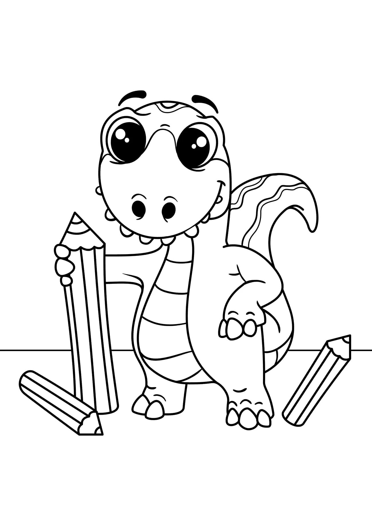 Omalovánka - Dinosaurus - 7
