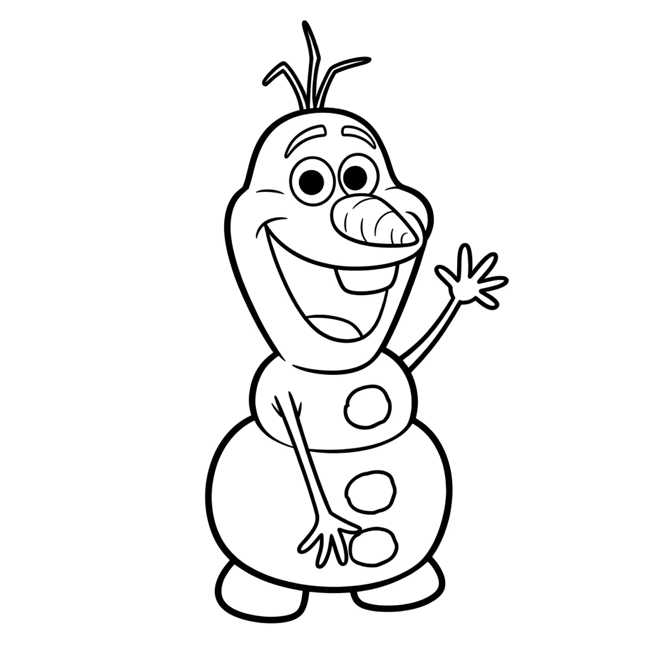 Olaf sněhulák z Frozen