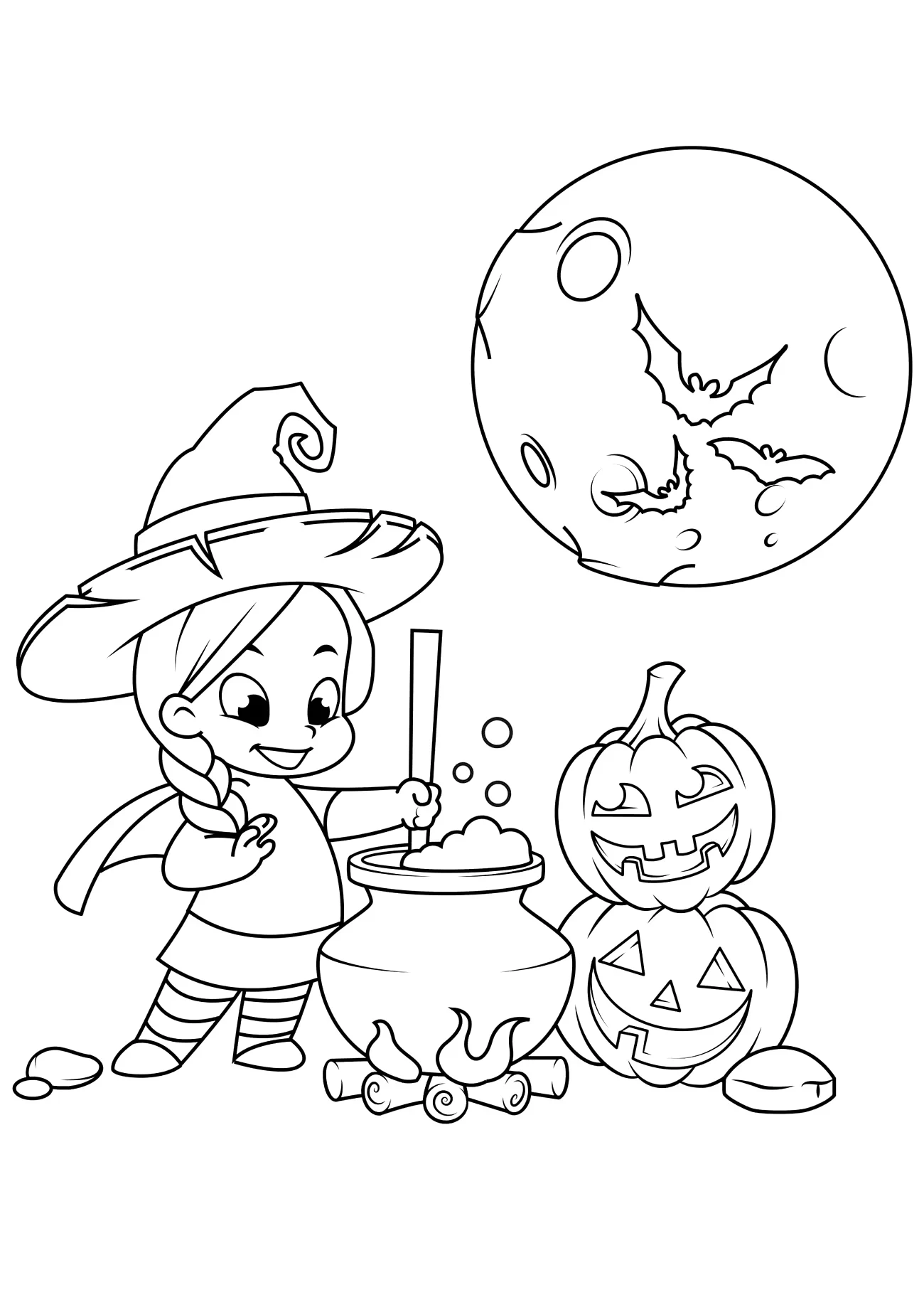 Omalovánka - Halloween - 12