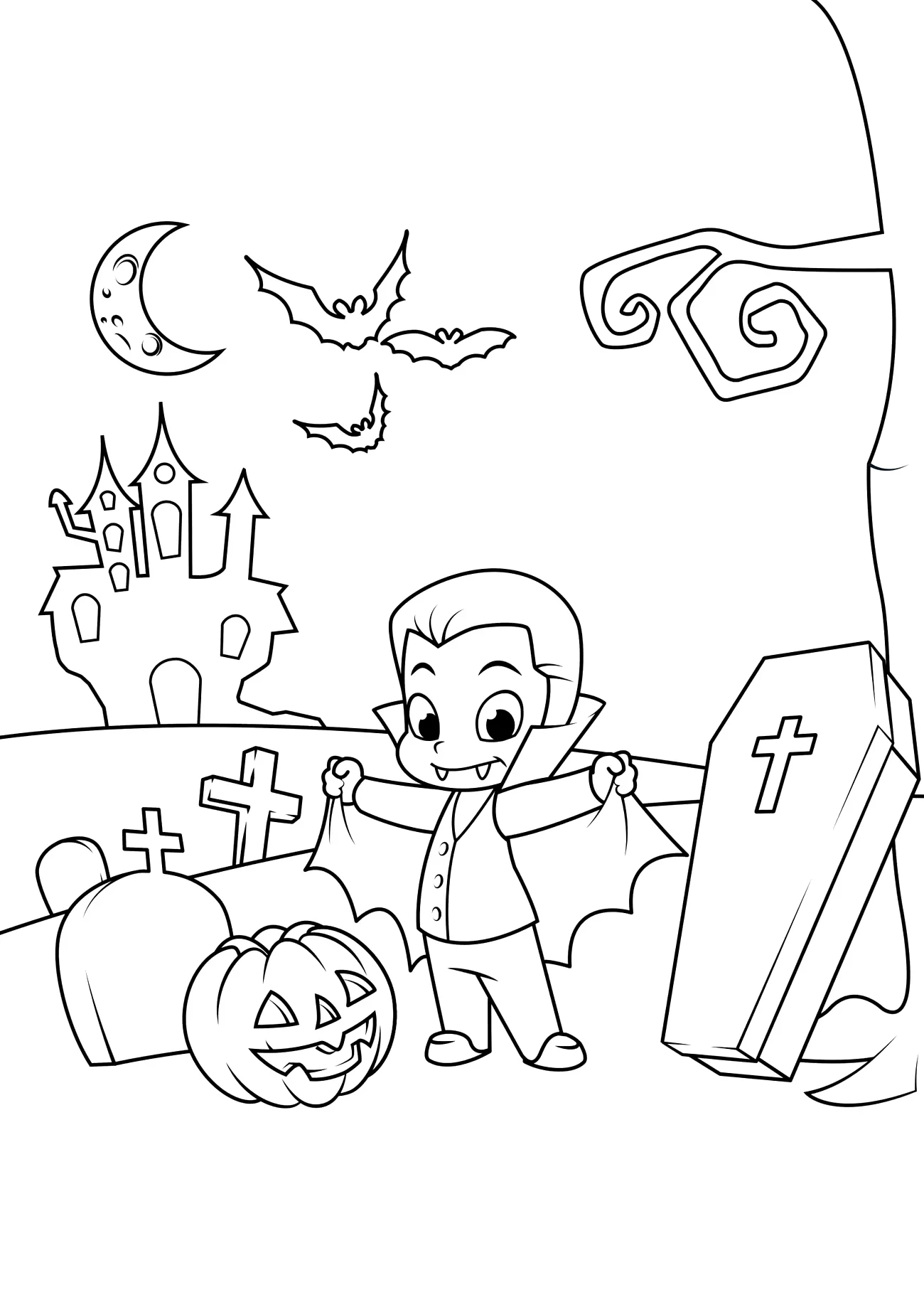 Omalovánka - Halloween - 18