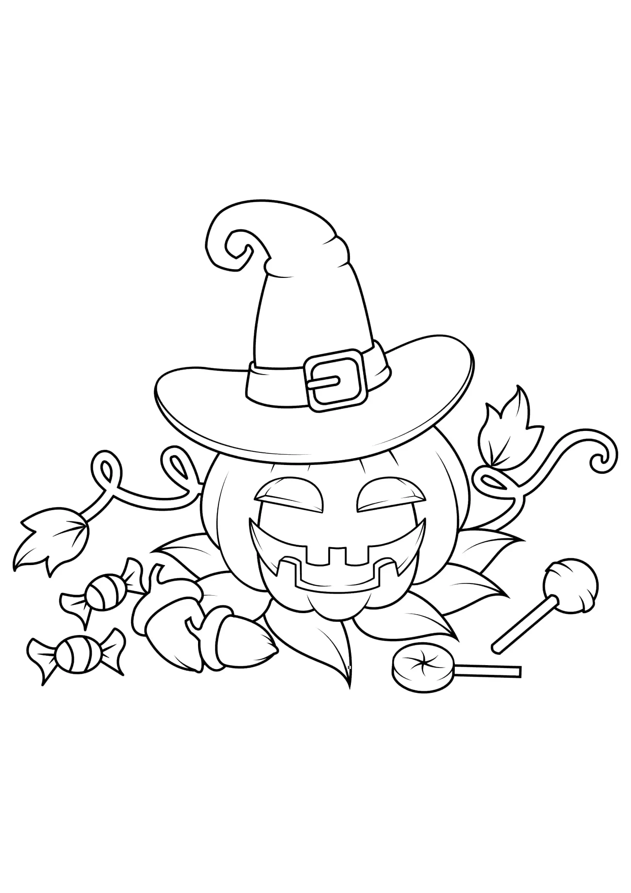 Omalovánka - Halloween - 2