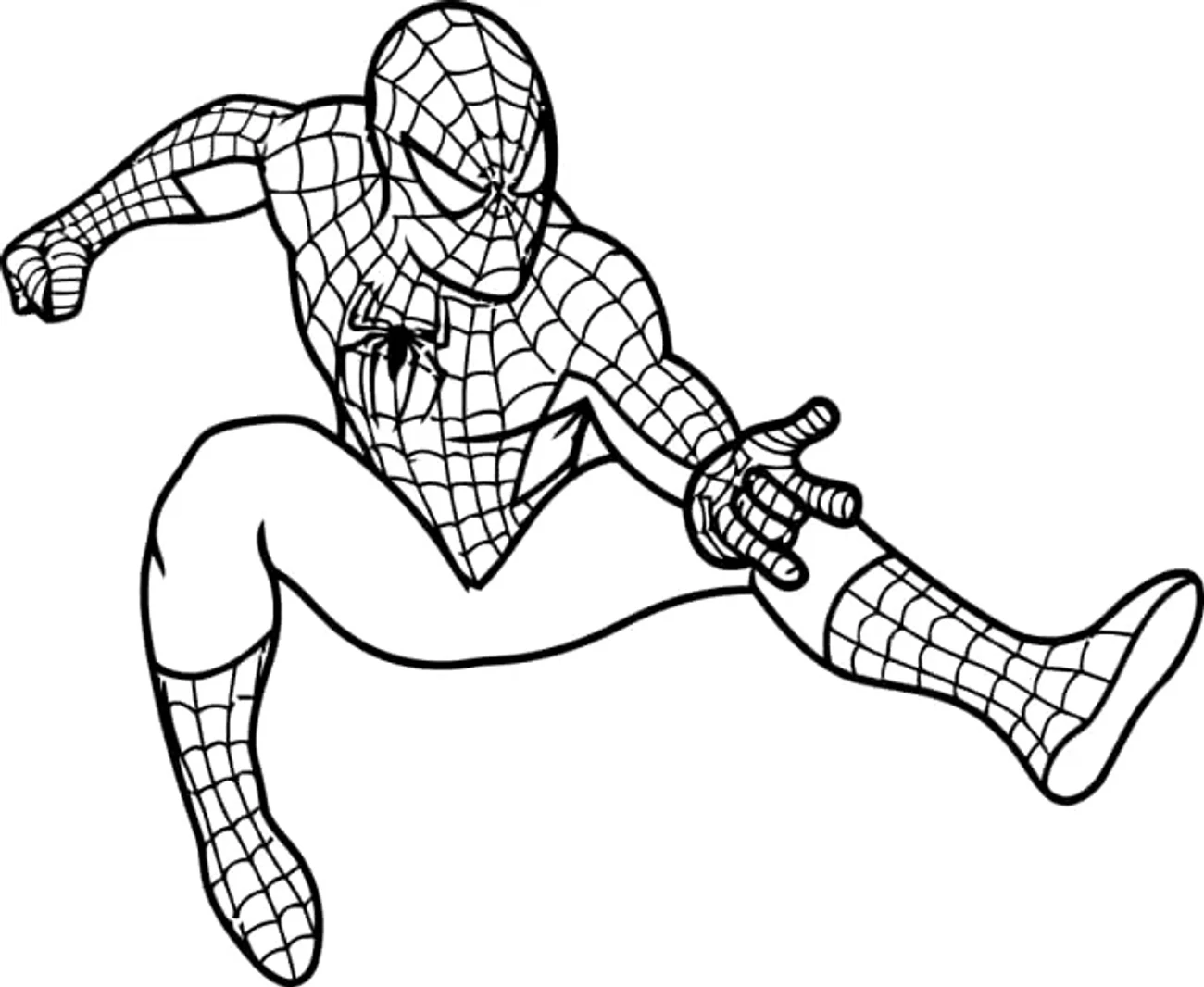 Omalovánka - Spiderman