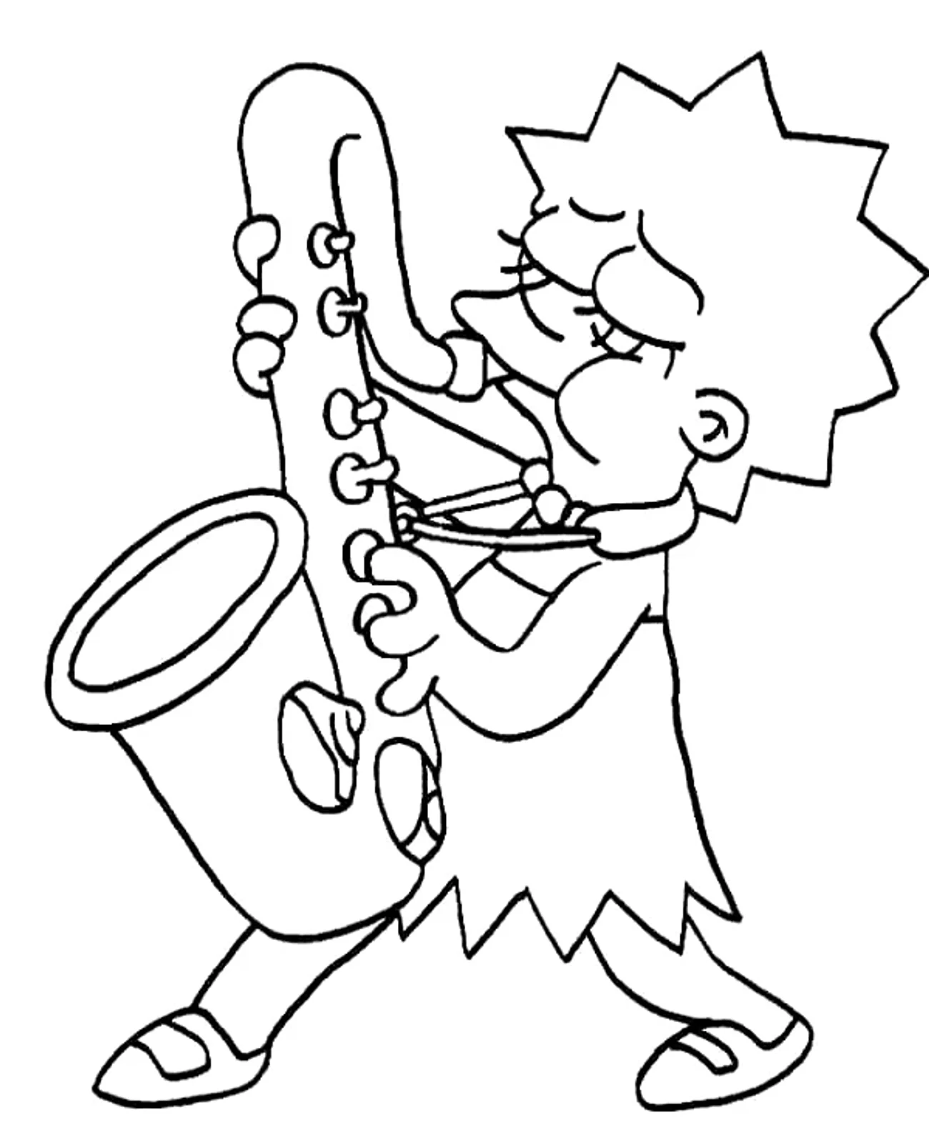 Omalovánka - Simpsonovci - 4