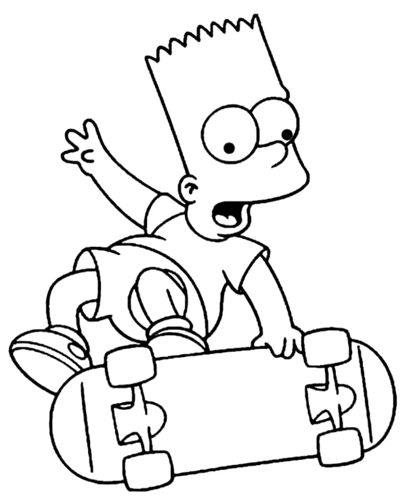 Omalovánka - Simpsonovci - 7