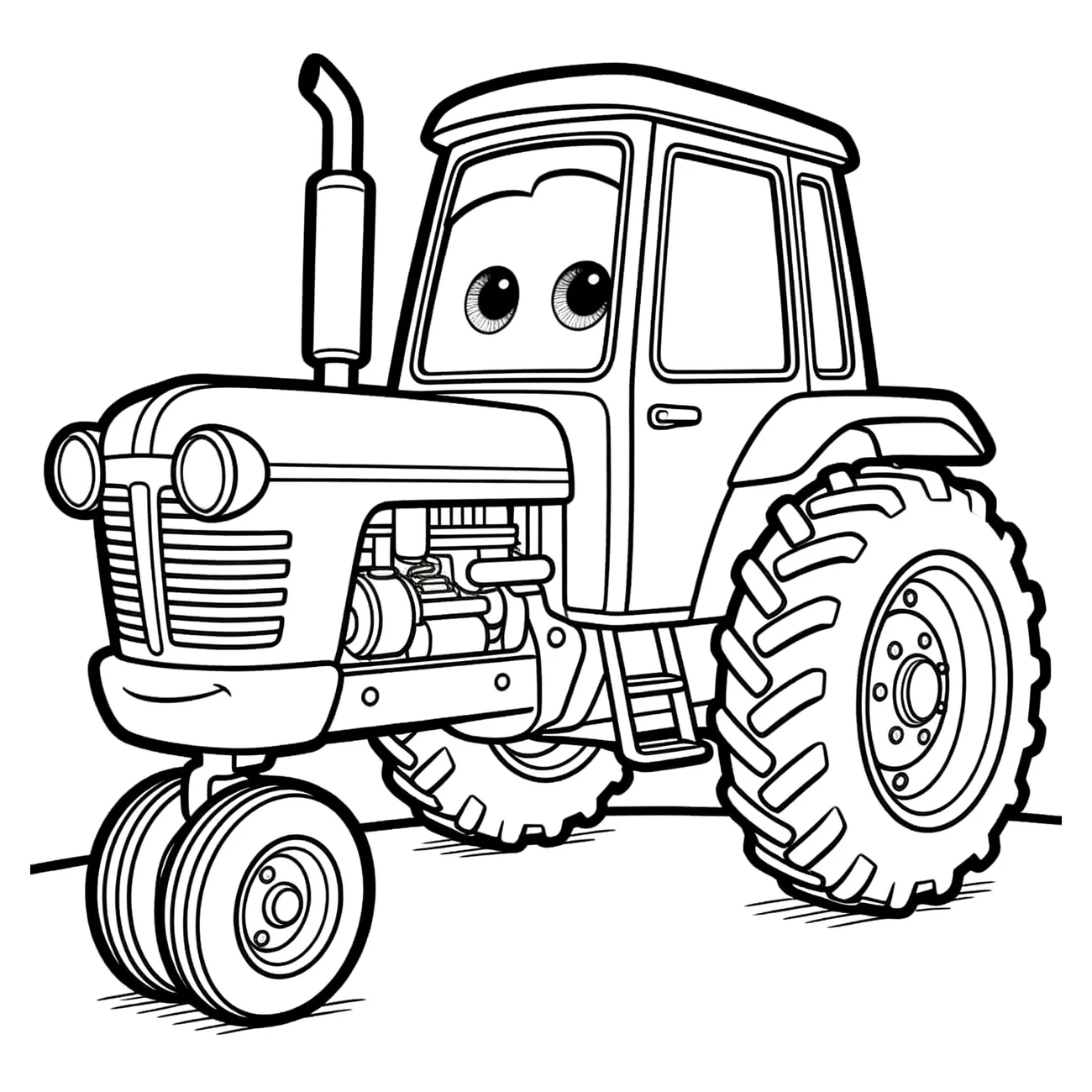 Mini dětský traktor