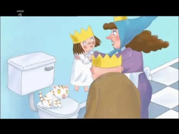 Malá princezna: Nechci se koupat (pohádka)