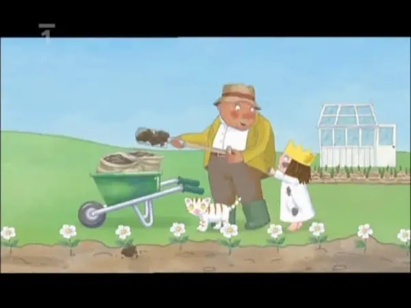 Malá princezna: Nemám ráda žížaly (pohádka)