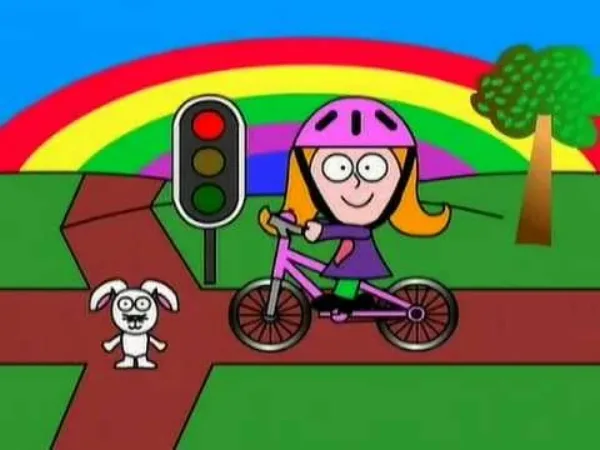 Adventures of Gracey Lou - Gracie Lou - I ride my little bicycle
