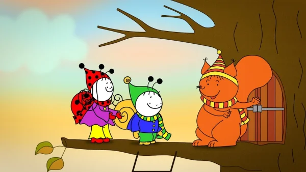 Bambulín a Berunka - Bambulín a Berunka: Ztracené oříšky - pohádka