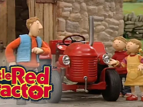 Červený traktor - Červený traktor: Oslava - pohádka