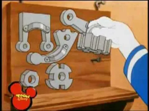 Kačer Donald, Pluto a Mickey - Kačer Donald - Vynálezce umělé hmoty