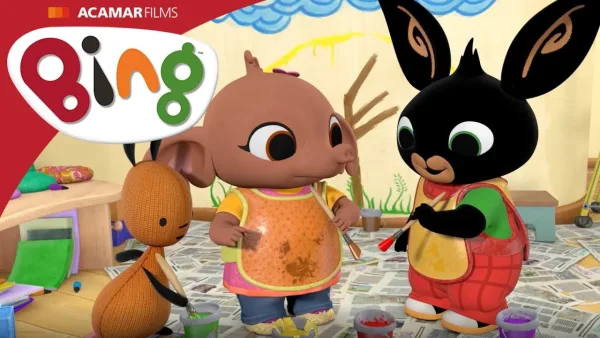 Králíček Bing - Králíček Bing - Nástěnná malba