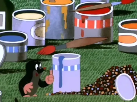 Krtek - Krtek malířem - pohádka