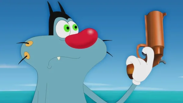Oggy a švábi - Oggy a švábi - Ztracený na moři