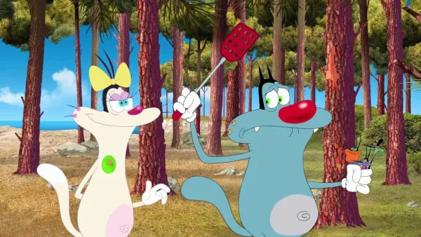 Oggy a švábi - Oggy a švábi - Divoký kempink