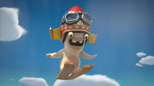 Rabbids - Rabbids Invasion - Lyžování