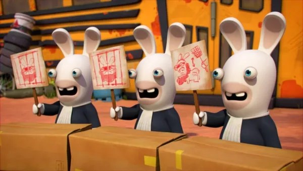 Rabbids - Rabbids Invasion - Zajíce na soudu