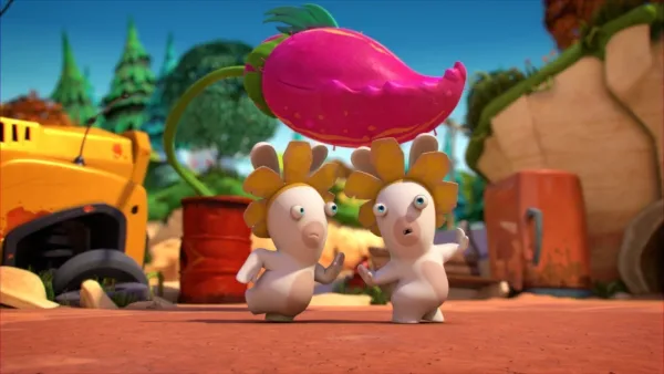 Rabbids - Rabbids Invasion - Masožravá rostlina