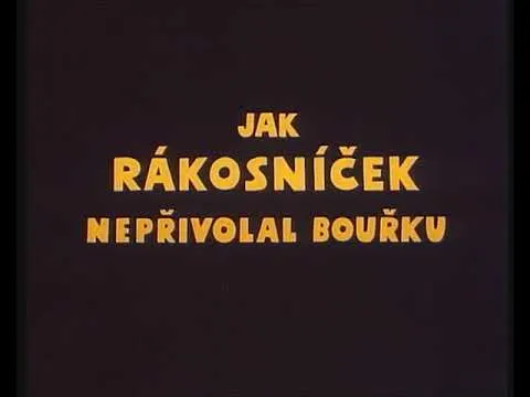 Rákosníček - Rákosniček: Jak foukal a potom koukal - pohádka