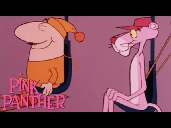 Růžový panter - Růžový panter - Lyžování