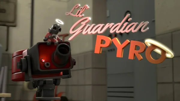 Team Fortress - Team Fortress 2 - Lil Pyro Guardian