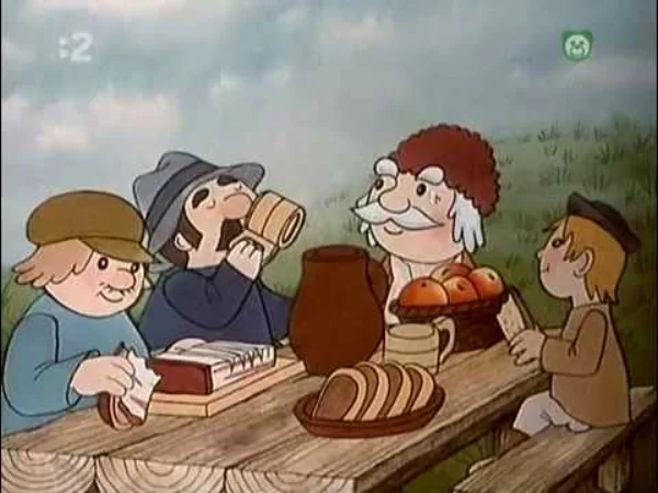 V chaloupce a za chaloupkou - V chaloupce a za chaloupkou: Dědečkova střecha - pohádka