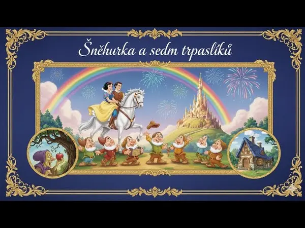 Sněhurka a 7 trpaslíků (pohádka na spaní)