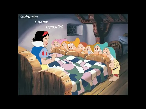 Sněhurka a sedm trpaslíků (pohádka na dobrou noc)