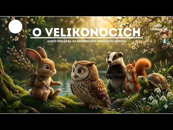 Velikonoční dobrodružství: Příběh o králíčkovi Pípovi a lesních přátelích (audiopohádka)