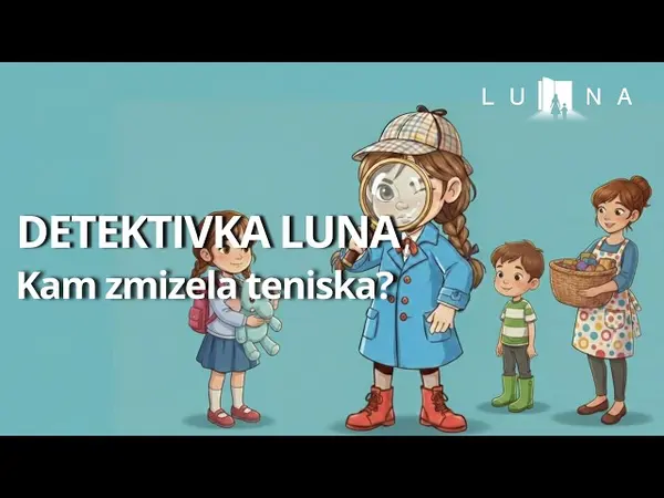 Vypátrej s Lunou pachatele ze školky! Dětská detektivka (audiopohádka)